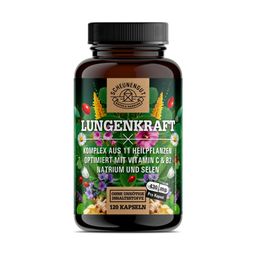 Lungenkraut - Lungenkraut Kapseln Stark - Laborgeprüft DE SCHEUNENGUT® 120 Kapseln