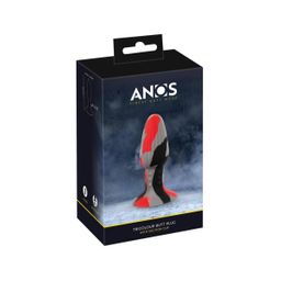 ANOS Triple Color Butt Plug 4 cm