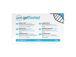GetTested Drogentest auf 4 häufig konsumierte Drogen