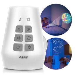 reer DreamBeam Motivprojektor mit Einschlafliedern und Naturgeräuschen