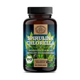 Spirulina Chlorella Tabletten - Bio Spirulina + Chlorella - DE SCHEUNENGUT® 500 Presslinge
