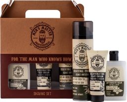 Mister33 Geschenkset mit Rasierschaum + Aftershave Balsam + Gesichtscreme