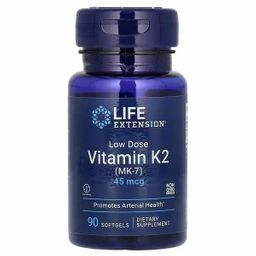 Life Extension Niedrig dosiertes Vitamin K-2 (MK-7) 45 µg