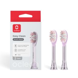 Oclean Bürstenkopf Easy Clean 2er Pack, lila