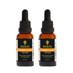 BEE&YOU Propolis Tropfen , Propolis Tinktur 20% , hochdosiert