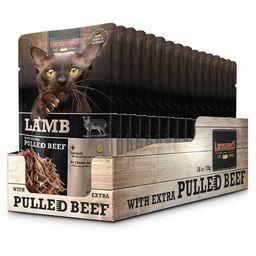 Leonardo Lamb + extra pulled Beef