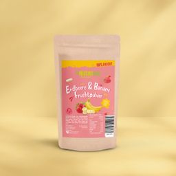 NutriPur gefriergetrocknetes Fruchtpulver, Erdbeer-Banane