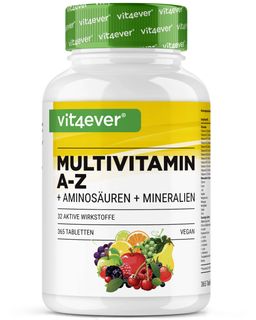 vit4ever Multivitamin A-Z + Mineralien + Aminosäuren