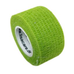 LisaCare latexfreie Fingerpflaster - Hypoallergen - Hellgrün - 2,5cm x 4,5m