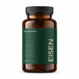 Heilnatura Eisen Kapseln 30 mg mit Vitamin C & Kupfer – 60 Stück