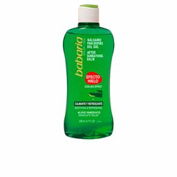 solar aloe vera after sun gel efecto hielo