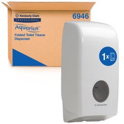 Aquarius™ Toilet Tissue Spender - Weiß
