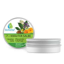 Bioherba 7-Kräutersalbe Fußpflege mit Kastanie und Walnuss
