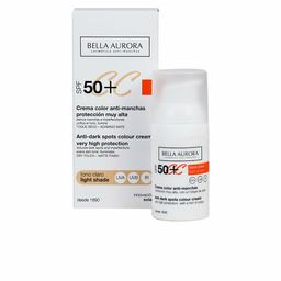 cc cream anti-manchas tono claro SPF50+
