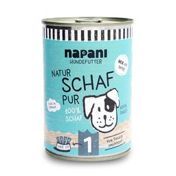 napani Dosenfutter für Hunde, Schaf pur
