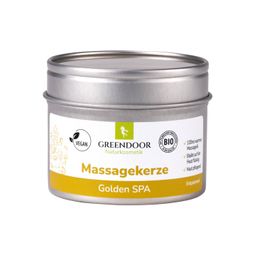 GREENDOOR Massagekerze Golden Spa