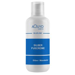 Blueline Silber Fusscreme für trockene, empfindliche und rissige Füße | Fußcreme mit Microsilber