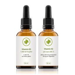 vitalundfitmit100® Vitamin D3 50 ml + Vitamin K2 (Sparpaket)