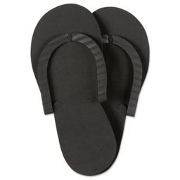 ASP - Einweg-Pediküre-Pantoffeln – Schwarz