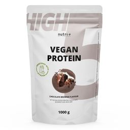 nutri+ High 5 Vegan Protein Pulver ohne Soja 1kg - mit Stevia