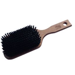 nippes Solingen Haarbürste, Buche braun, länglich, Rosshaar-Nylon-Borste
