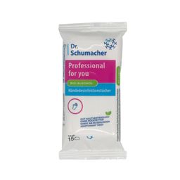 Dr.Schumacher  Professional for you  alkoholische Händedesinfektionstücher