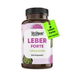 Leber Komplex hochdosiert (240 Kapseln = 120 Tage) Mariendistel, Artischocke, Cholin, Löwenzahn