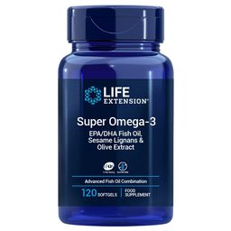 Life Extension Super Omega-3 EPA/DHA mit Sesam-Lignanen & Olivenextrakt
