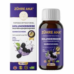 Zühre Ana | Schwarzer Holunder (Sambucus Nigra) Sirup