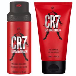 Cristiano Ronaldo CR7 Herren Pflege Set mit Bodyspray und Shower Gel sportlich maskulin