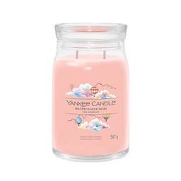 Aromatic candle Signature large glass Watercolor Skies