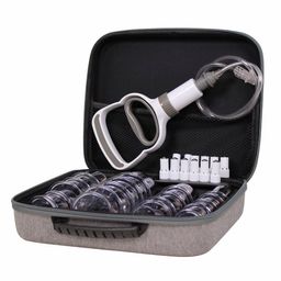 Hoopomania Premium Schröpfen Set 20-teilig | Mit Pumpe und Koffer