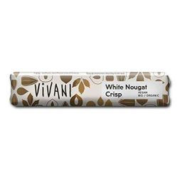 Vivani White Nougat Crisp Riegel - mit Reisdrink