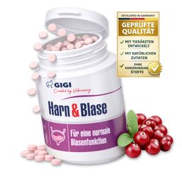Harn & Blase unterstützt gezielt die Gesundheit des Harntrakts GIGI VET