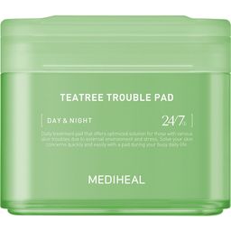 MEDIHEAL Tea Tree Trouble Pad – Beruhigende Toner-Pads für unreine, empfindliche Haut