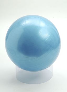 GYMNASTIKBALL Rehaforum 65 cm blau metallic