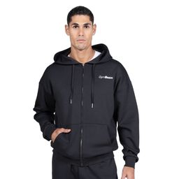GymBeam Herren Hoodie Oversized mit Reißverschluss und Kapuze in Schwarz