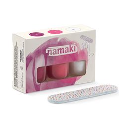 namaki wasserbasiertes Kinder Bio Nagellack Set mit Nagelfeile