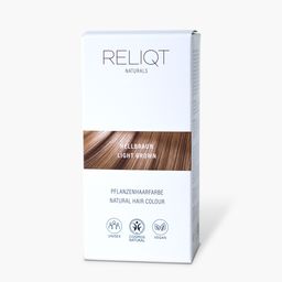 Reliqt Naturals Pflanzenhaarfarbe Hellbraun
