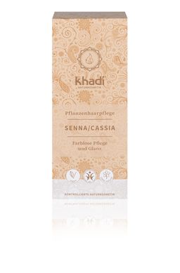 khadi Natual Cosmetics Senna/Cassia farblose Pflanzenhaarfarbe 100 g