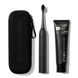 Wondersmile Travel Care Bundle Ultimate Black - Testsieger - 100 Tage risikofrei testen