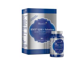 Biostile BMT Q10 + Selen – Mikroverkapselte Kapseln für Energie, Zellschutz & Vitalität