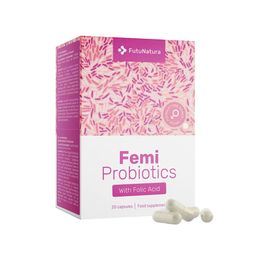 FutuNatura Femi Probiotics mit Zusatz von Vitamin B9 – Folsäure – für Frauen