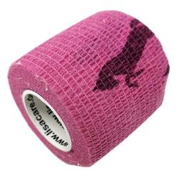 LisaCare selbstklebender Verband - Pferde Rosa - 5cm x 4,5cm