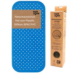 FAIR ZONE Badewanneneinlage Petrol-Blau