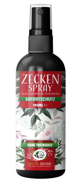 Nature Animal® Zecken Spray für Hund & Katze