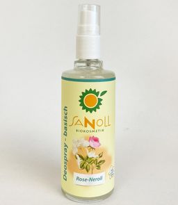 Sanoll Biokosmetik basisches Deo Rose Neroli