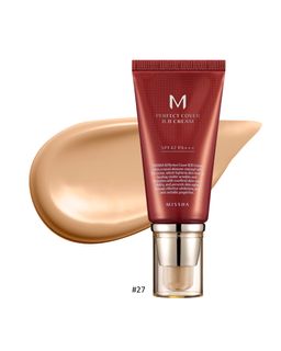 MISSHA Perfect Cover BB Cream 27 honey beige SPF42+++  Feuchtigkeit, Sonnenschutz, Make-up