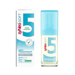 syNeo 5 soft Pumpspray, Deo-Antitranspirant ohne Alkohol für Damen und Herren