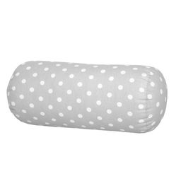 Original Dr. Berger Nackenrolle Tupfen Grau 40 x 16 cm